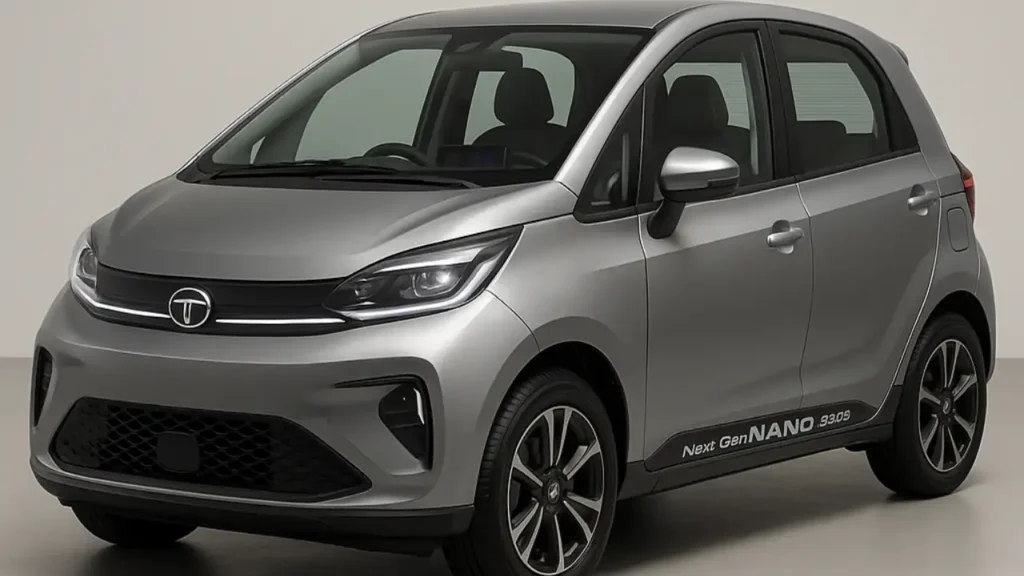 Tata Next-Gen Nano 2025 India’s Cheapest 4-Seater Car at ₹80,000 with 500KM CNG Range
